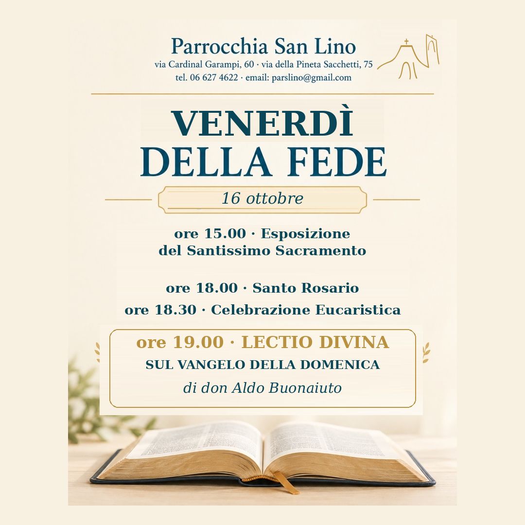 Venerdì della Fede